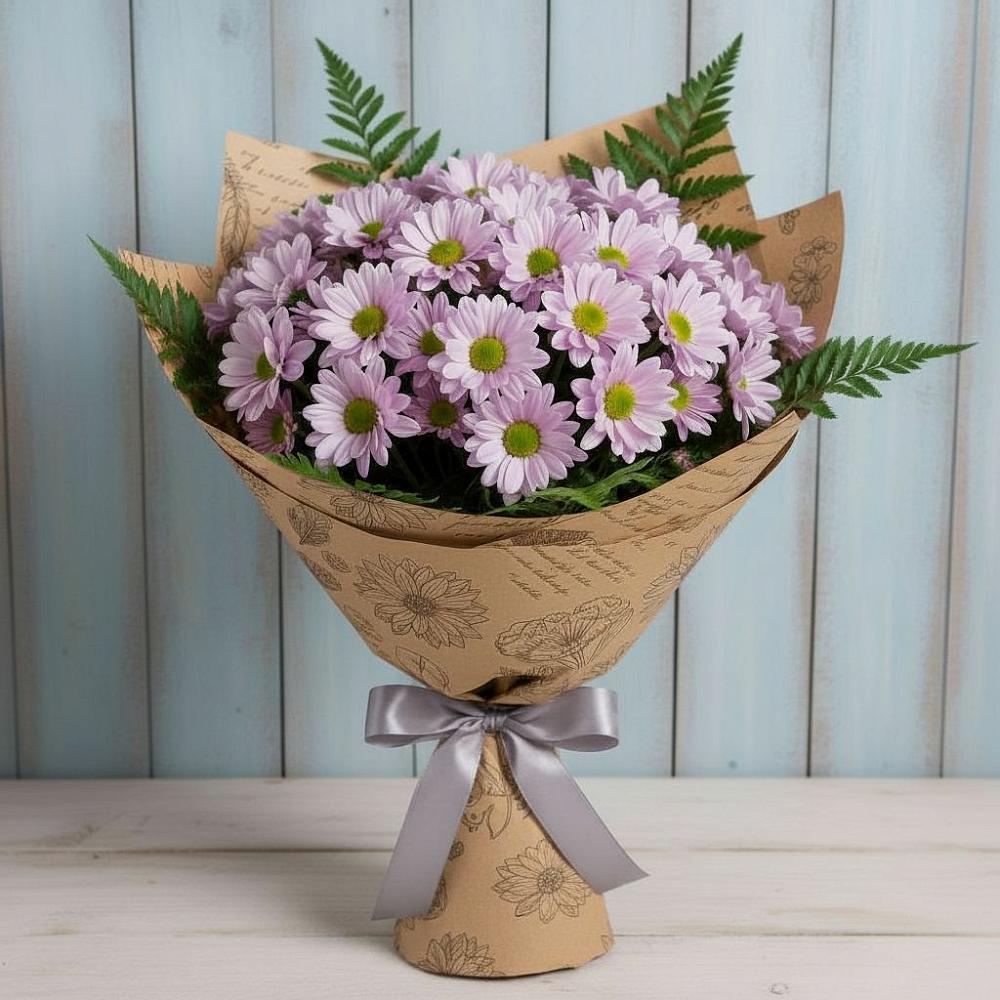Букет цветов из: Хризантемы в Воткинске
