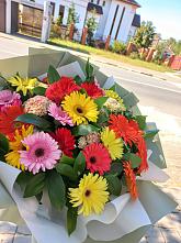 Букет цветов из:  Герберы #REPLACE_PRED# Воткинске