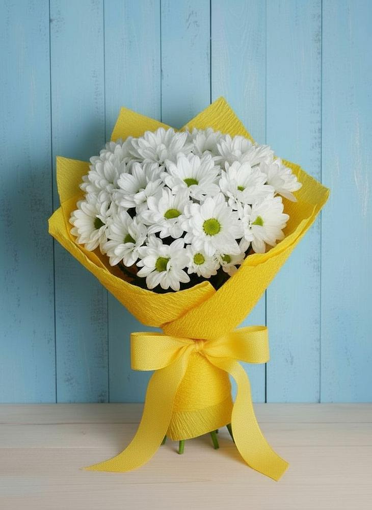 Букет цветов из: Хризантемы в Воткинске