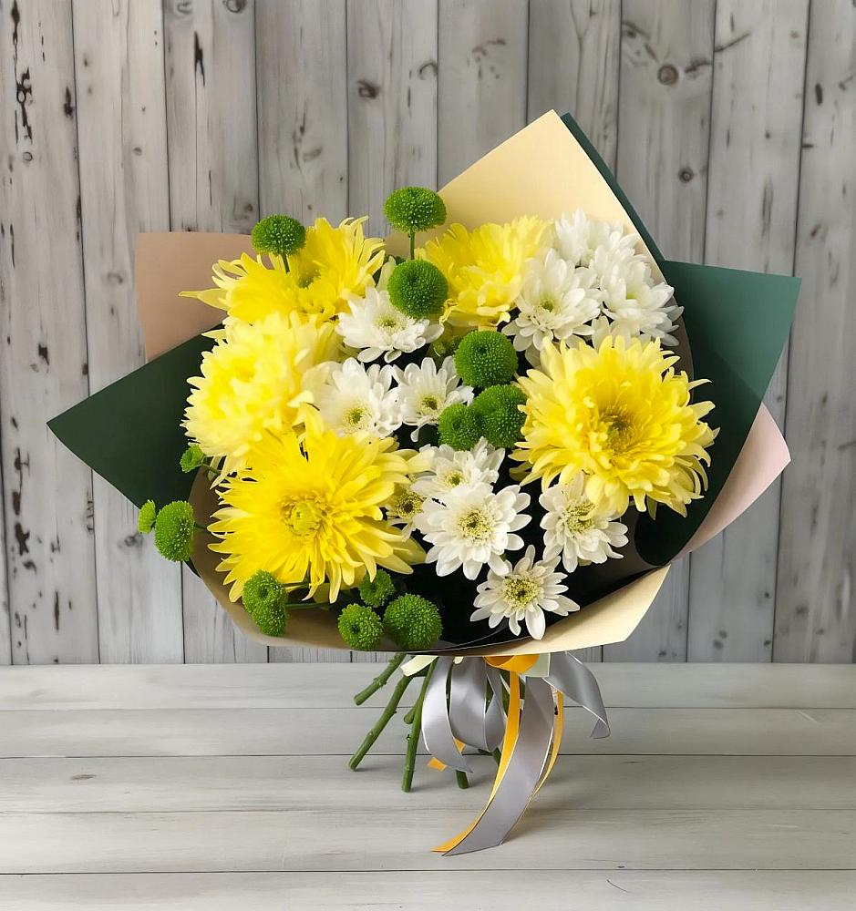 Букет цветов из: Хризантемы в Воткинске