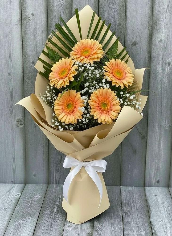 Букет цветов из: Герберы в Воткинске
