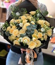 Букет цветов из:  Розы и Лизиантусы #REPLACE_PRED# Воткинске