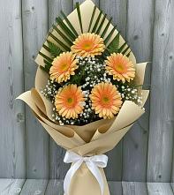 Букет цветов из:  Герберы в Воткинске